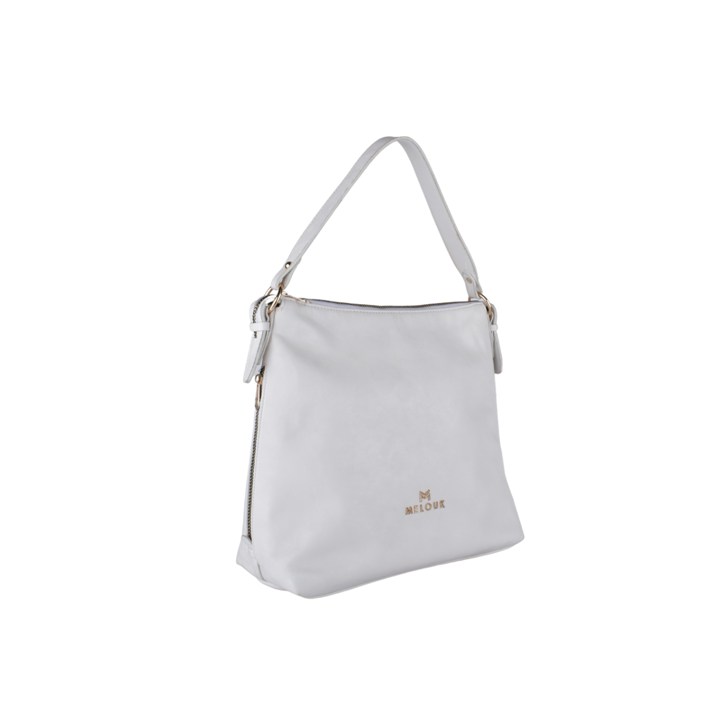 Basic Shoulder Bag with Zipper