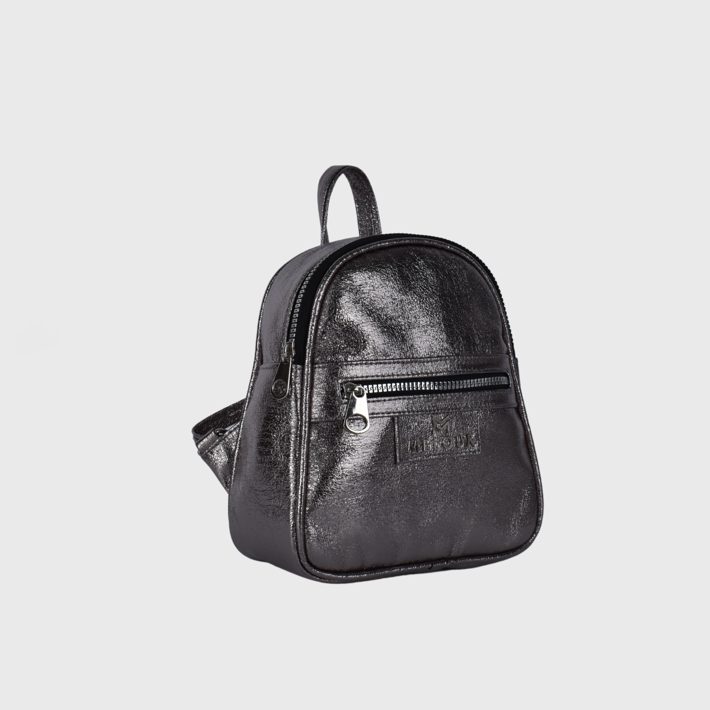 backpack leather bag