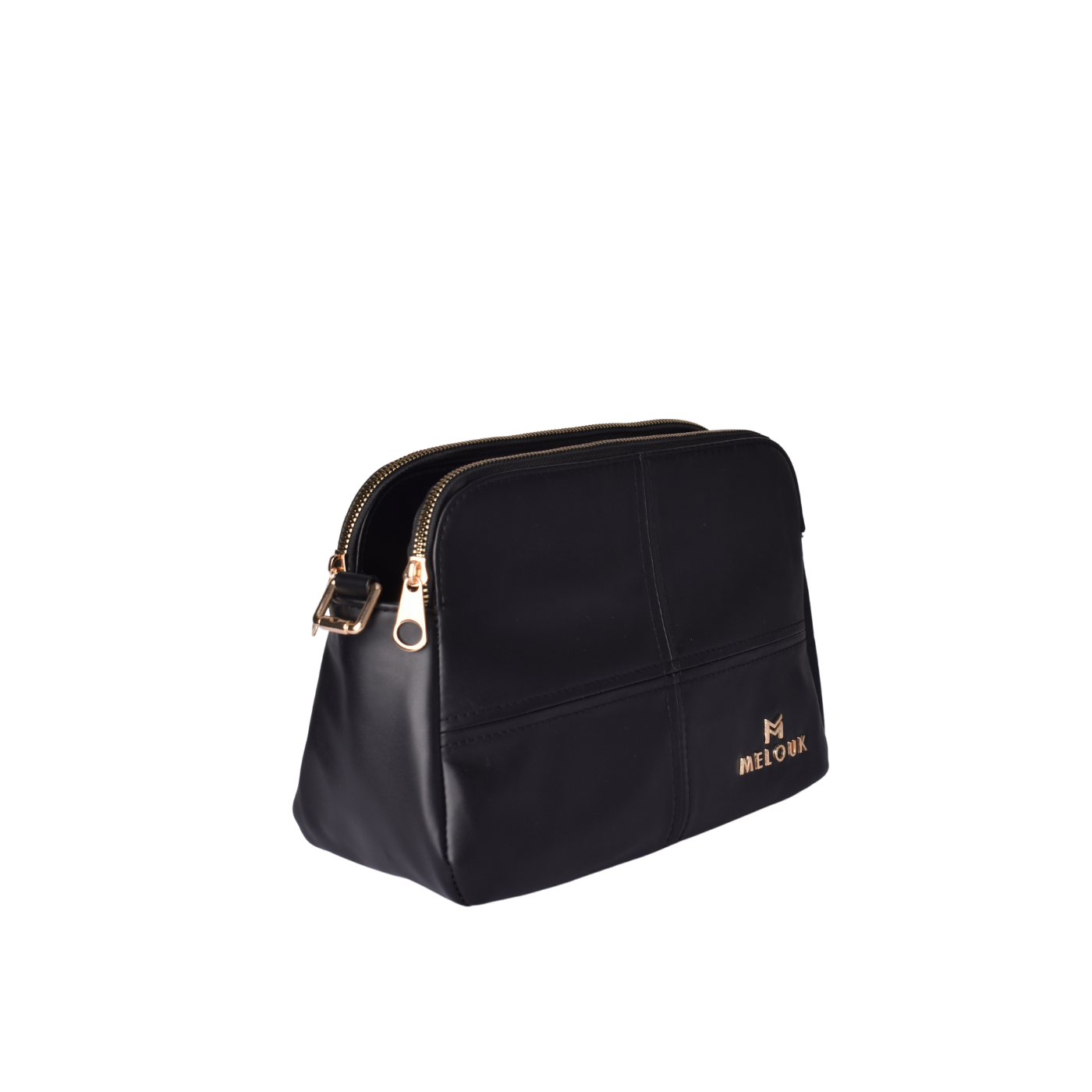 double pocket cross body bag