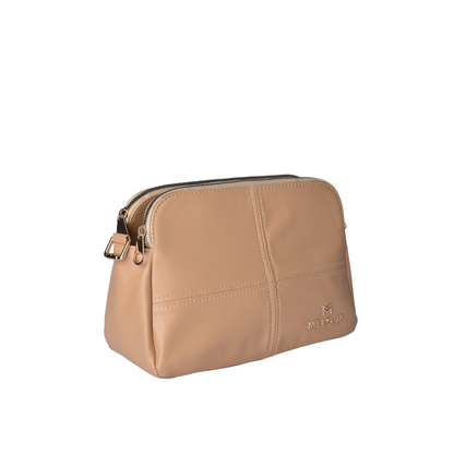 double pocket cross body bag