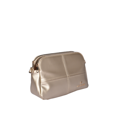 double pocket cross body bag