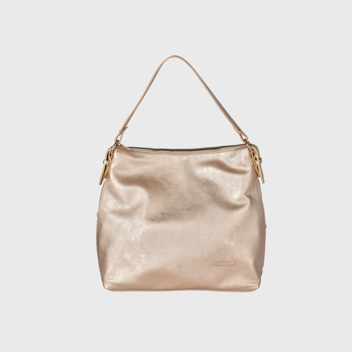 Basic Shoulder Bag with Zipper