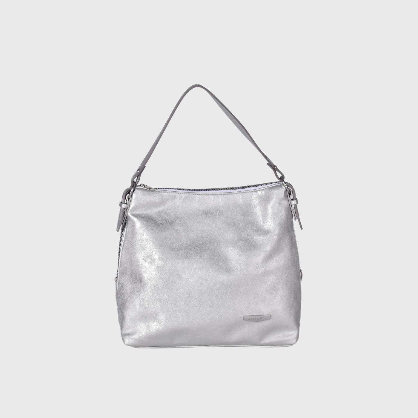 Basic Shoulder Bag with Zipper