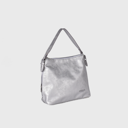 Basic Shoulder Bag with Zipper