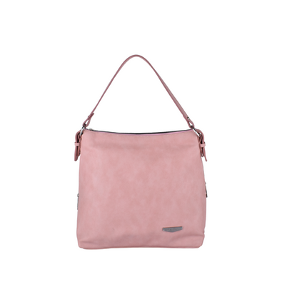 Basic Shoulder Bag with Zipper